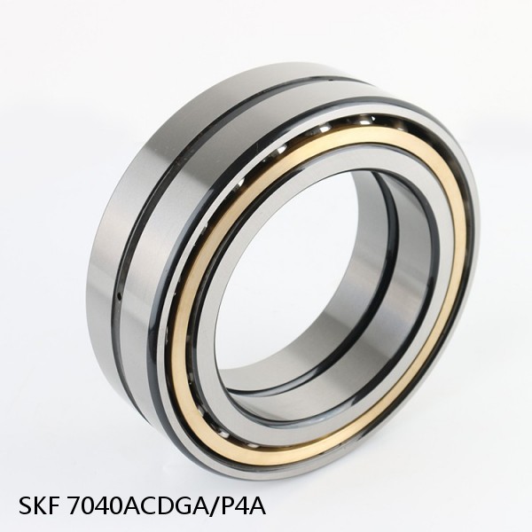 7040ACDGA/P4A SKF Super Precision,Super Precision Bearings,Super Precision Angular Contact,7000 Series,25 Degree Contact Angle #1 small image