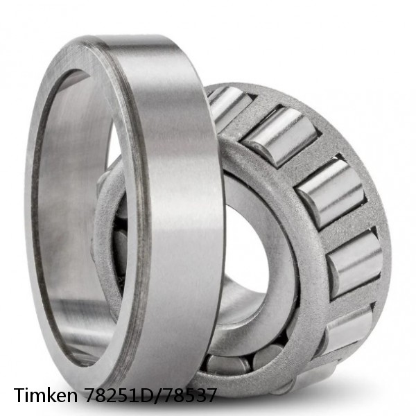 78251D/78537 Timken Tapered Roller Bearings #1 small image