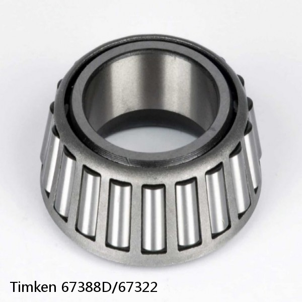 67388D/67322 Timken Tapered Roller Bearings #1 small image