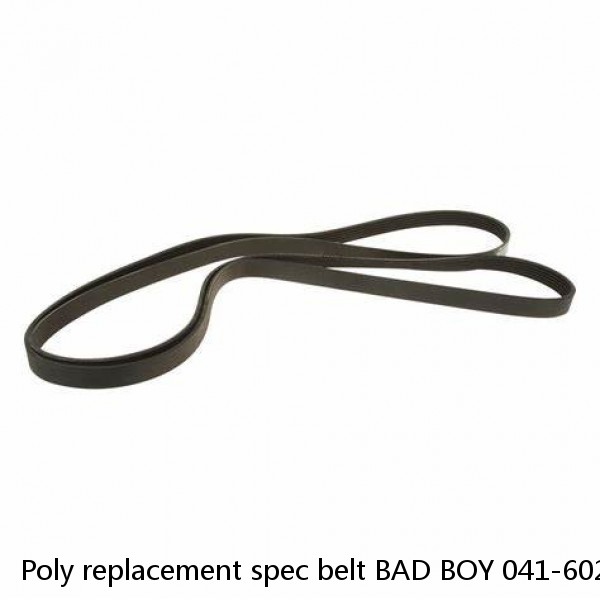 Poly replacement spec belt BAD BOY 041-6027-00 041602700 ZERO TURN MZ48 MAGNUM #1 small image