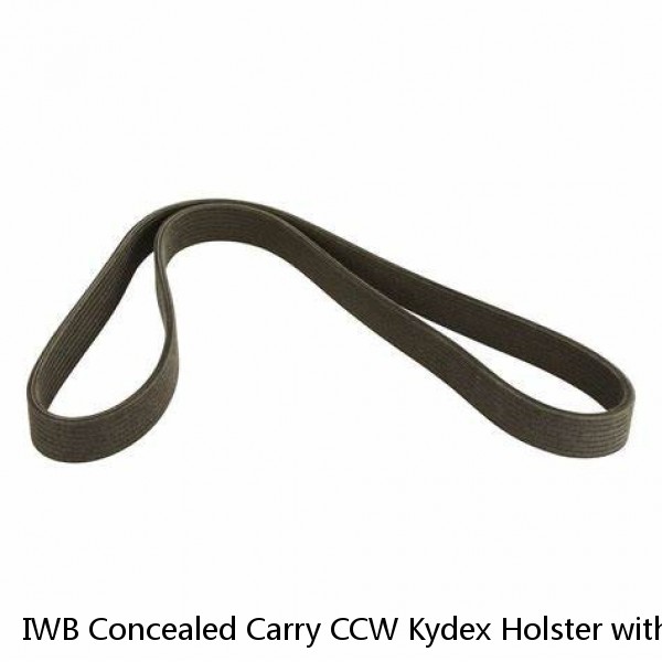 IWB Concealed Carry CCW Kydex Holster with ModWing Claw - Right Hand - Black #1 small image