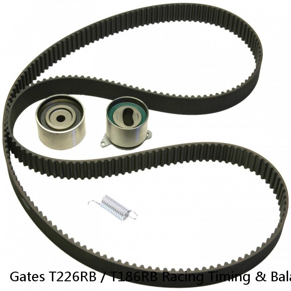 Gates T226RB / T186RB Racing Timing & Balancer Belt Prelude 1993-01 H22A1 H22A4 #1 small image