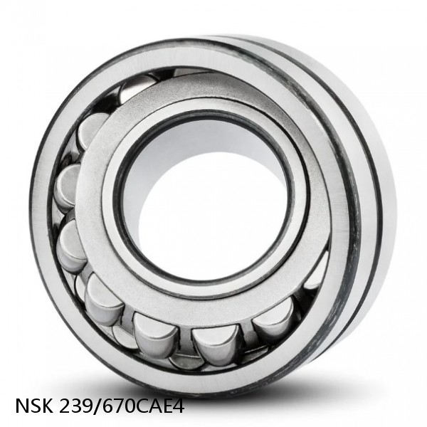 239/670CAE4 NSK Spherical Roller Bearing #1 image