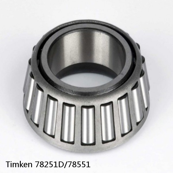 78251D/78551 Timken Tapered Roller Bearings #1 image