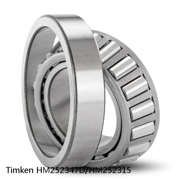 HM252347D/HM252315 Timken Tapered Roller Bearings #1 image