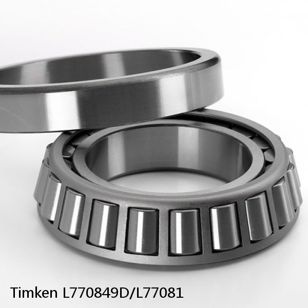 L770849D/L77081 Timken Tapered Roller Bearings #1 image