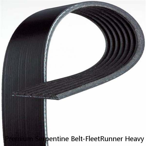 Premium Serpentine Belt-FleetRunner Heavy Duty Micro-V Belt Gates K080825HD #1 image