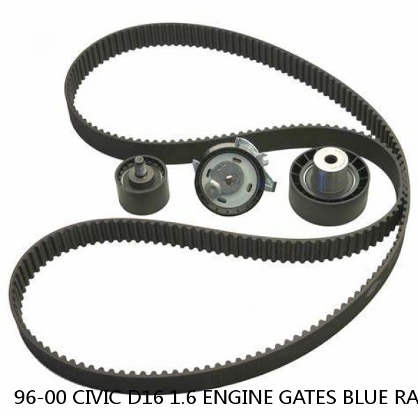 96-00 CIVIC D16 1.6 ENGINE GATES BLUE RACING RACE TIMING BELT D16Z6 D16Y8 T224RB #1 image