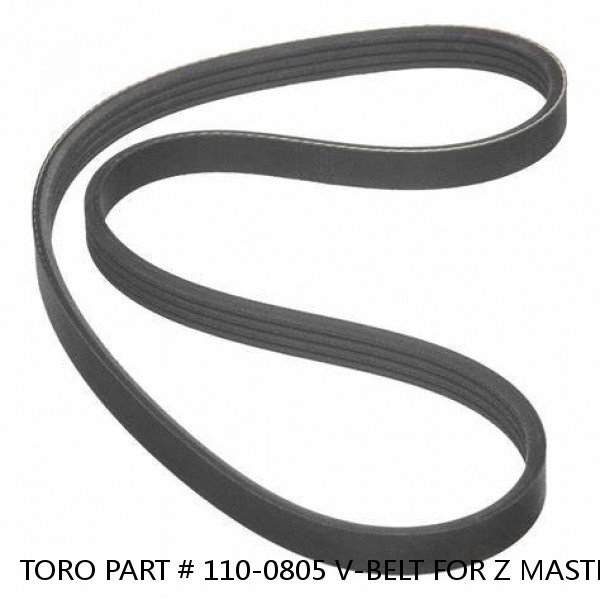 TORO PART # 110-0805 V-BELT FOR Z MASTER PROFESSIONAL LAWN MOWERS Drive Belt USA #1 image